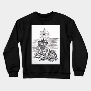 Escape Three Skeleton Key 3 of 4 Crewneck Sweatshirt